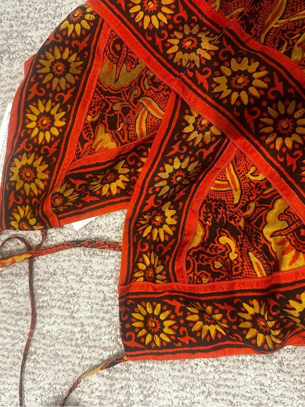 NWT BA&SH Kemi maxi Silk size 3 - Picture 5 of 7